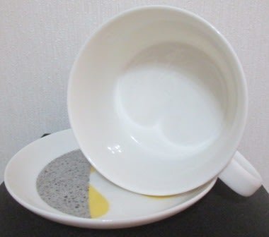 ~日本 Dream Plaza BY KOMATSU 黃色貓咪 瓷器 260ml 紅茶杯碟/組 咖啡杯碟 日本製~