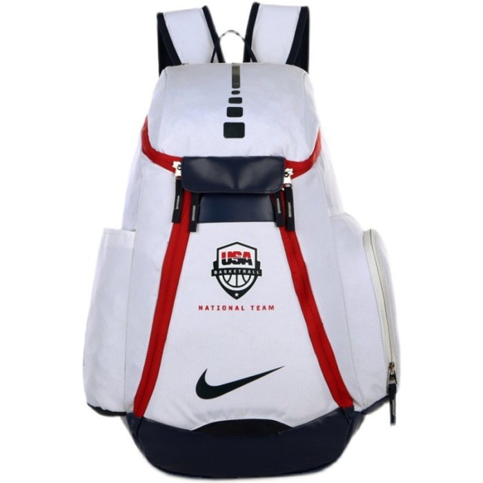 Nike耐克雙肩包男女USA籃球包大容量氣墊背包學生書包戶~特價下殺 免運