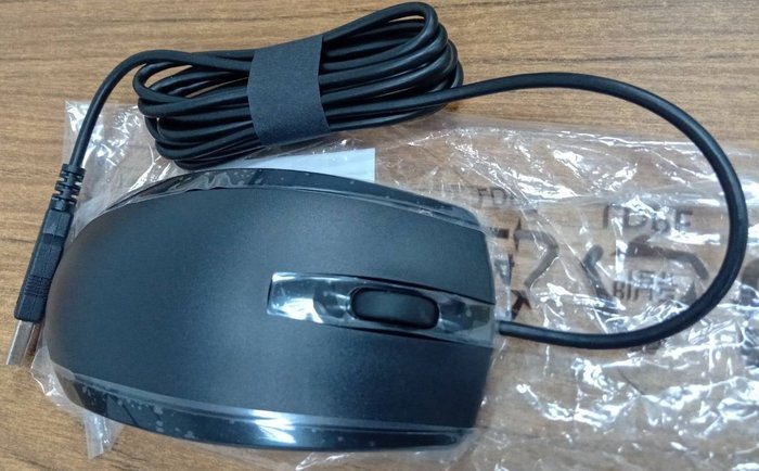 【鄰家電腦】全新HP 697738-001 USB Wired Mouse(散裝)