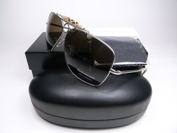 信義計劃 眼鏡 POLO RALPH LAUREN 3012 太陽眼鏡 蟒蛇皮金屬超大框 sunglasses