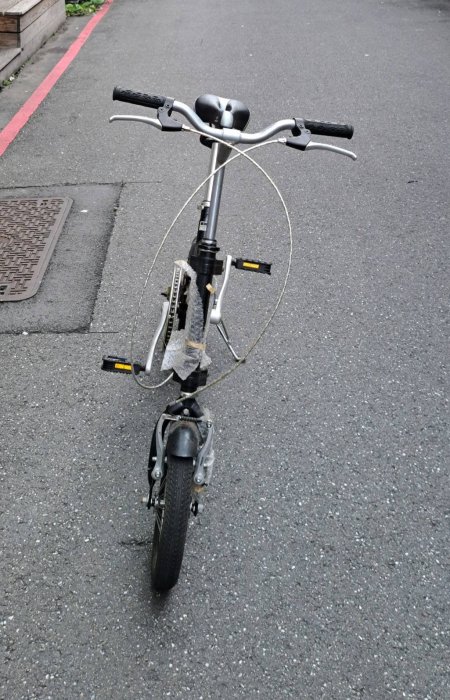 二手~(台灣製) KENTFA 12吋 折疊腳踏車 捷運秒摺車 腳踏車 單車 自行車