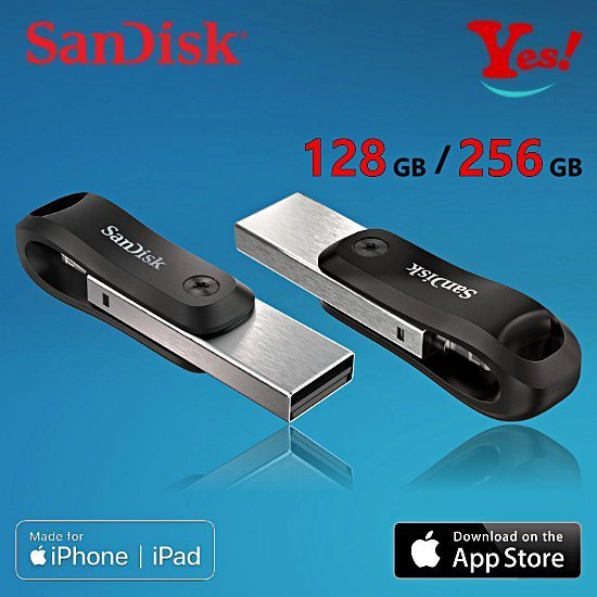 【Yes！公司貨】SanDisk iXpand Go 64GB 64G iPhone iPad iOS OTG 隨身碟