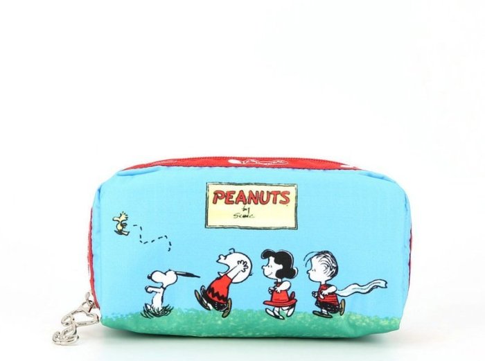 ♥ 小花日韓雜貨 ♥ 新款Lesportsac 6511 6701 PEANUTS 手拿包化妝包筆袋