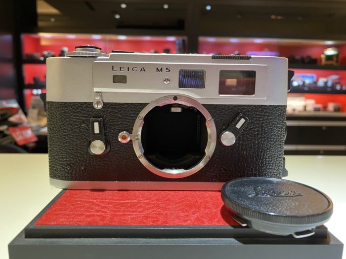 【日光徠卡相機台中】LEICA M5 銀鉻 底片相機 二手 中古