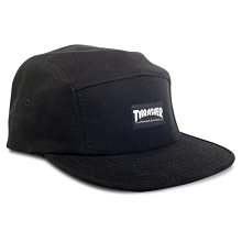 【THRASHER】Thrasher 5 Panel Hat 五片帽(黑色)