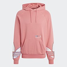 限時特價南◇2021 3月 ADIDAS ADICOLOR 運動帽TEE 三葉草 愛迪達 粉紅色 連帽 GN3572