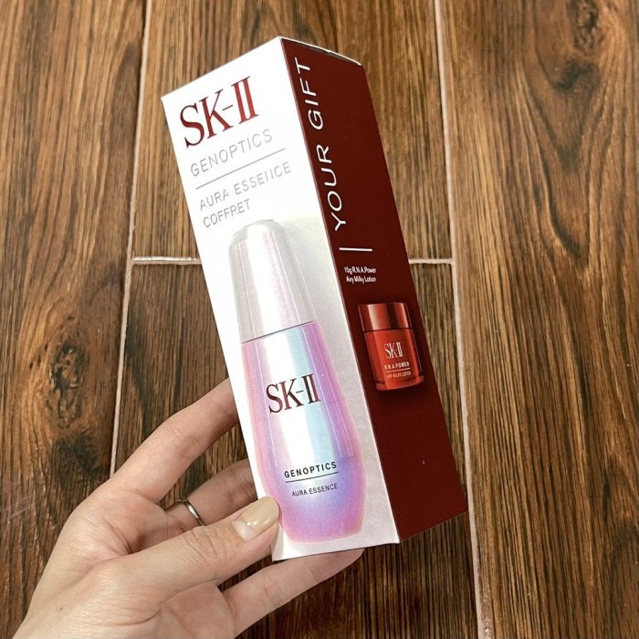 SK-II sk-ii sk2小燈泡 sk2小樣面霜 肌因光蘊環采鉆白精華露 sk2大紅瓶面霜15ml