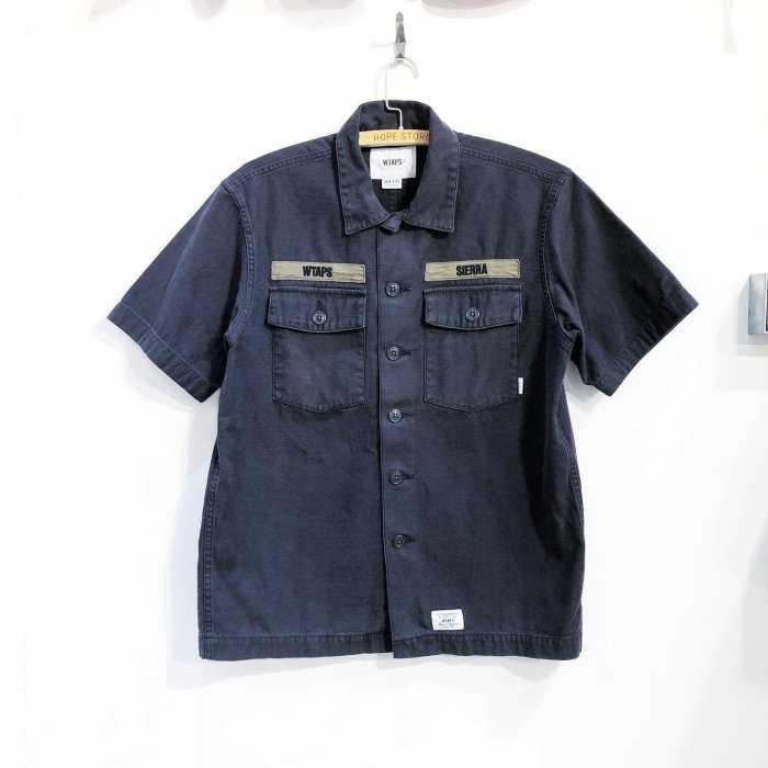 希望商店】WTAPS BUDS SS 18SS 水洗兩袋短袖軍衫| Yahoo奇摩拍賣