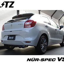 【Power Parts】BLITZ NUR-SPEC VSR 排氣管(鈦尾) SUZUKI BALENO 2017-