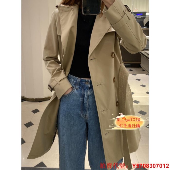 『全新正版』新品 Burberry 博柏利 Islington 80279471 經典風衣 防水外套 女生衣服