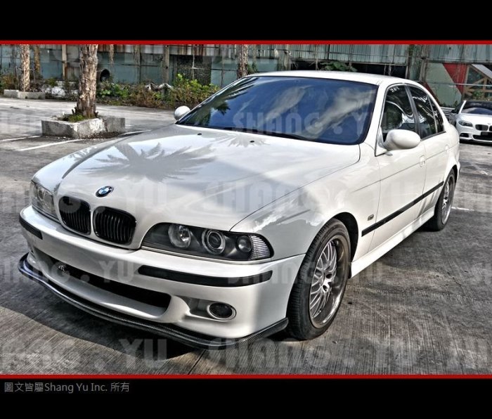 BMW E39 M5 CARBON 卡夢 前下巴 定風翼 套件