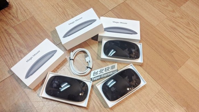 已絕版! 太空灰/黑色※台北快貨※盒裝Apple Magic Mouse 2 巧控滑鼠二代充電,可加購Wworks彩套