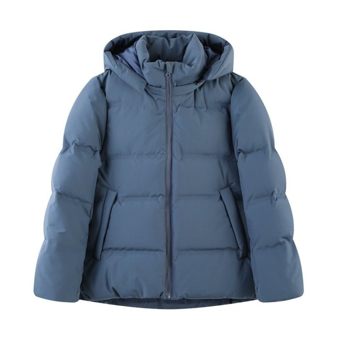 BEFE時尚精品*日系 冬新品高級輕型 無縫羽絨（90％）外套寬鬆連帽保暖