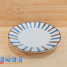 *~ 長鴻餐具~*日本製 6K皿 棕藍草 (促銷價) 00501669 貨+預購