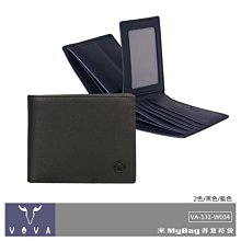 VOVA 沃汎 短夾 阿瑞斯系列 8卡 中間翻 零錢袋 皮夾 VA131W034 得意時袋