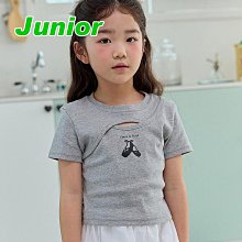 JS~JL ♥上衣(灰) UEO-2 24夏季 UEO240410-115『韓爸有衣正韓國童裝』~預購