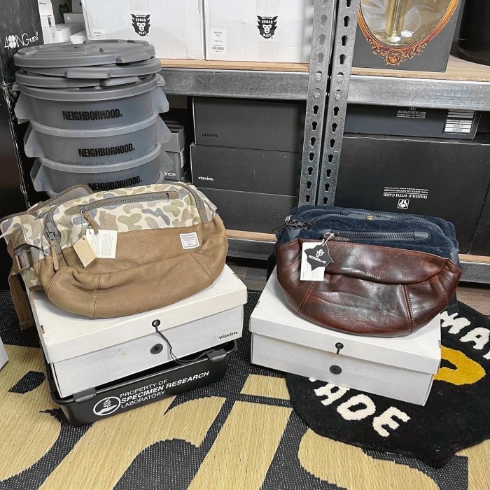 希望商店】VISVIM BALLISTIC LUMBAR 8L 燈芯絨皮革斜背包側背包| Yahoo