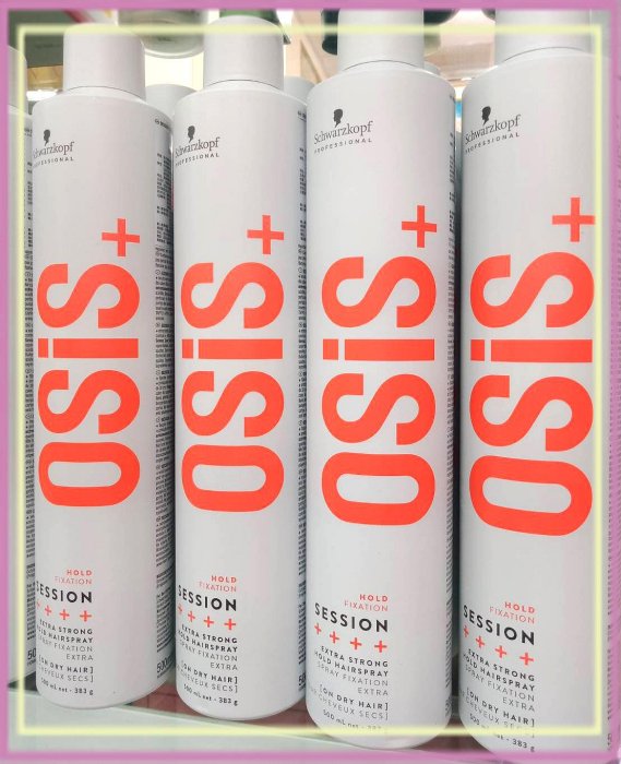 Schwarzkopf 施華蔻 OSIS+ 黑炫風 黑旋風3號 特強定型噴霧 500ml 新款