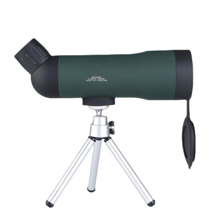 小觀20X50觀靶鏡高倍高清單筒望遠鏡微光夜視觀景觀鳥望遠鏡