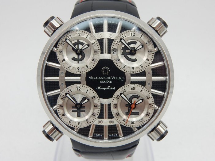 QUATTROVALVOLE費洛奇單向機械男錶 瑞士錶 限量250枚 參考號：W10NV2MM MONEY MAKER