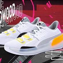 南 現 PUMA Clyde Hardwood Retro 白色 彩色 彩虹 籃球鞋 194045-01