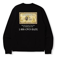 【日貨代購CITY】2021AW APE BAPE OVO CARD CREWNECK 卡片 聯名 貓頭鷹 大學T 現貨