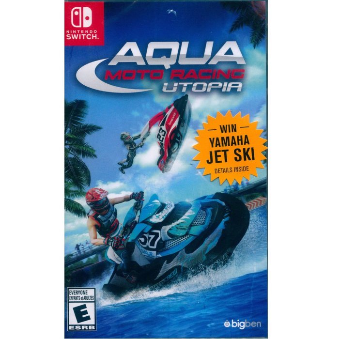 (現貨全新) NS SWITCH 水上摩托車 競速烏托邦 英文美版 Aqua Moto Racing Utopia