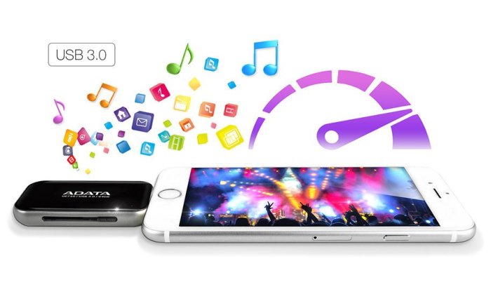 ╭☆台南PQS╮威剛 UE710 32G 蘋果專用隨身碟(白色) 可支援iPhone / iPad / iPod/PC