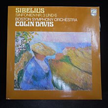 【阿輝の古物】黑膠唱片LP_Colin Davis Sinfonie Nr.3 C-dur op.52_#D15_1元起標無底價