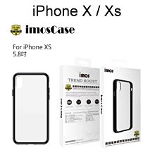 免運【iMos】美國軍規認證雙料防震保護殼 iPhone X / Xs (5.8吋)