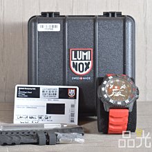 【品光數位】LUMINOX 雷明時 海豹部隊 碳纖維海盜旗 LM- 3801.JR.SET 石英錶 #110765K