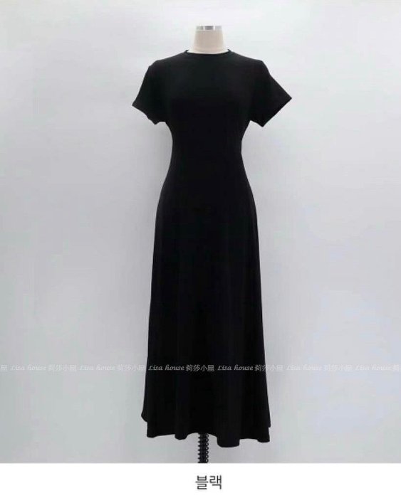 【莉莎小屋】💝正韓 Korea 春夏新品(代購)✈腰鏤空素色修身洋裝👚👖OP0510