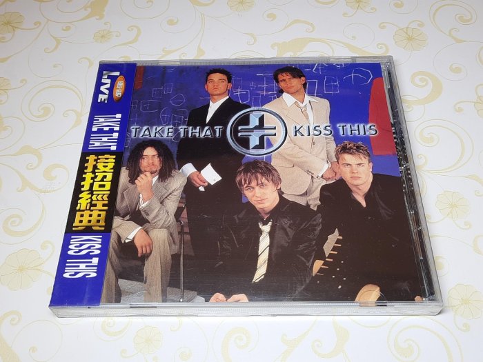 [懷舊影音小舖] TAKE THAT 接招經典 KISS THIS CD 全新未拆封