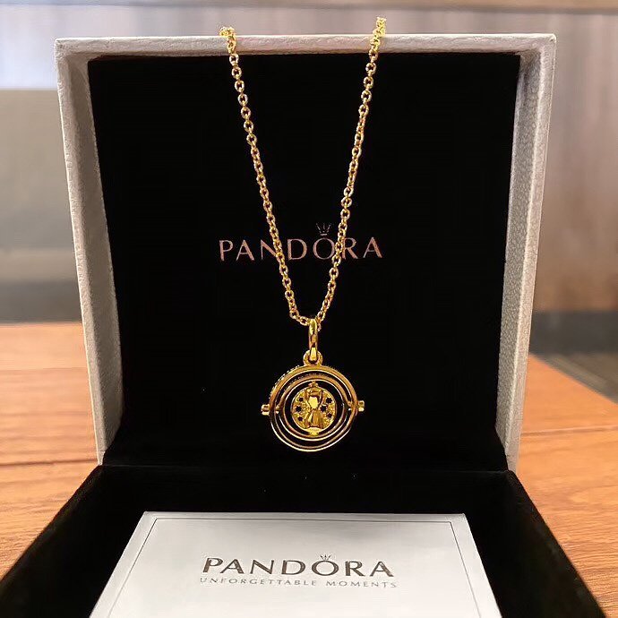 丹麥時尚精品Pandora x Harry Potter潘多拉哈利波特時間轉換器項鍊 代買