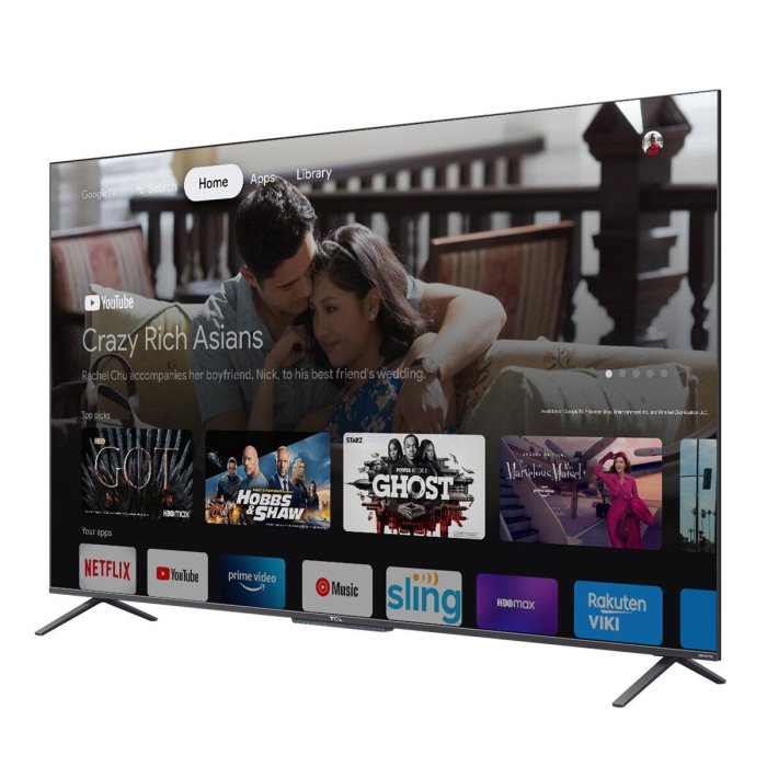 💓好市多代購💓 TCL 65吋 4K QLED安卓TV量子智慧連網液晶顯示器不含視訊盒65C725 留言優惠2800