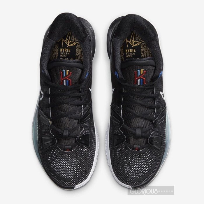 特賣  NIKE KYRIE 7 Bk Black 黑 綠 CQ9327-002 籃球鞋【GLORIOUS代購】