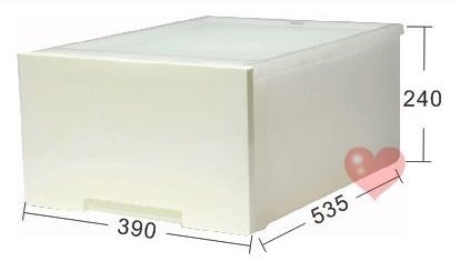 《用心生活館》台灣製造 30L 整理箱  (平板)  尺寸 53.5*39*24cm 抽屜整理箱 LF-0051