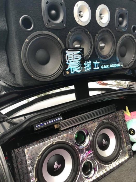 汽車音響 外場音響組合.整組施工規劃設計