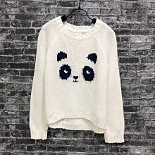 Maple麋鹿小舖 美國購買童裝品牌 GYMBOREE 女童米白色圖樣毛衣 ＊ ( 現貨S(5-6)號 )