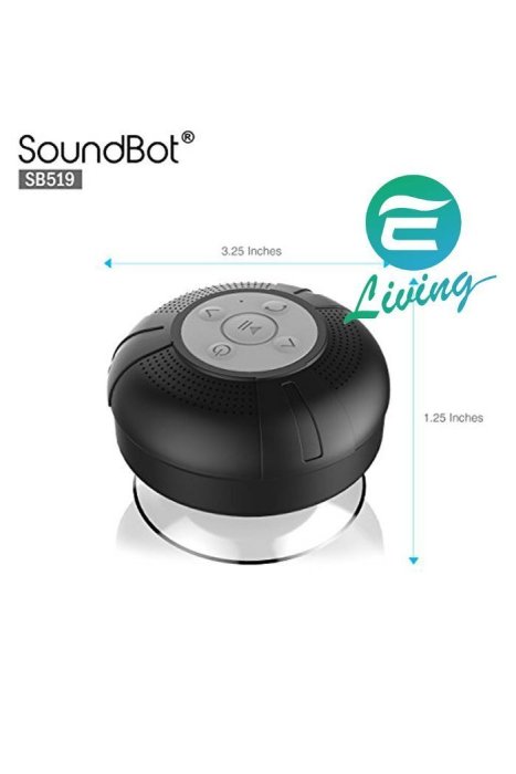 【易油網】SoundBot SB519 美國原廠聲霸 藍牙喇叭 防震防摔 防水 吸盤 TDK 黑色 鐵三角