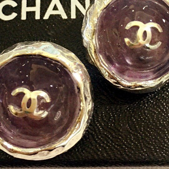 Chanel 香奈兒logo夾式耳環