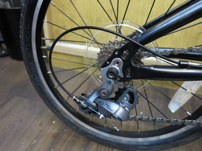 【冠鑫自行車】KATANA Rapid 20吋 SHIMANO 16速 鋁合金 彎把 摺疊車 小折 消光黑 出清優惠價