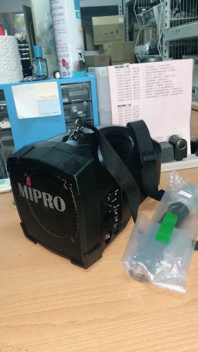 ☆手機寶藏點☆2手Mipro ma-101 專業無線擴音器 功能正常 全新電池