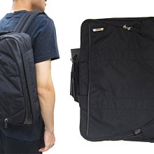 ~雪黛屋~eeBag 公事後背包大容量可A4資料夾15.4吋電腦高單數進口防水尼龍布主袋+外袋共六層胸釦HEB03311