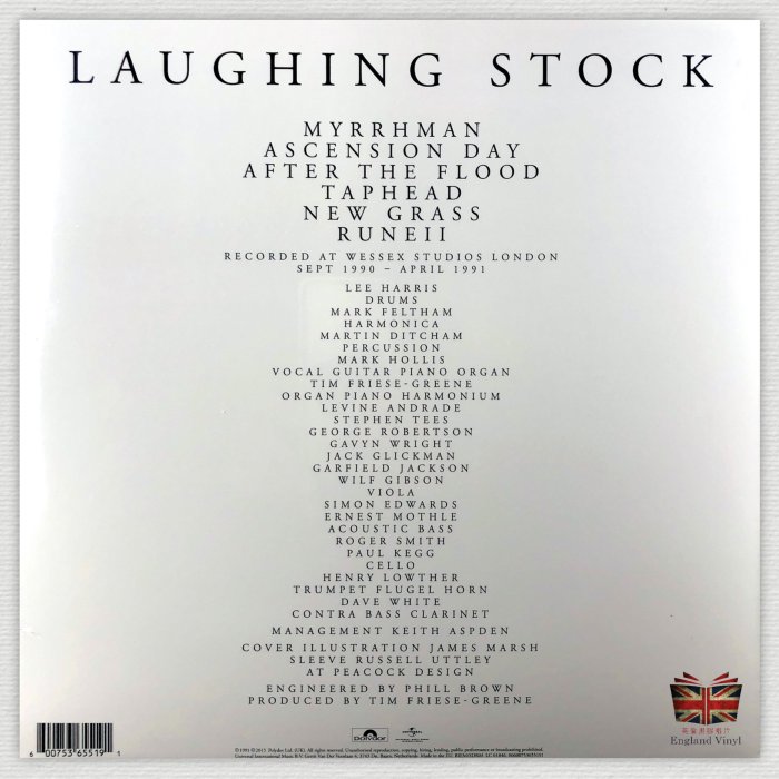 [英倫黑膠唱片Vinyl LP] 說話藝術合唱團 / 笑柄 Talk Talk / Laughing Stock