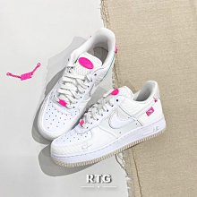 【RTG】NIKE W AIR FORCE 1 07 白粉綠 奶油 粉鍊 解構 編織感 小標 女鞋 DX6061-111