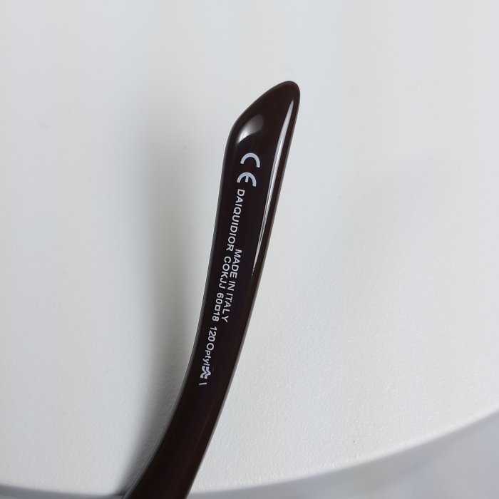 『逢甲眼鏡』【DAIQUIDIOR COK】 Dior迪奧 正品 太陽眼鏡 蜜糖棕 漸層 方框 優雅金邊 側邊鑲貓眼石