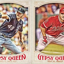 【ROL-0426】MLB 精選老卡6張 如圖 2016 GYPSY QUEEN