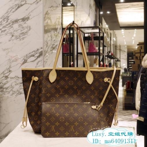 空姐副業M41177 LV NEVERFULL MM 托特包 手提包 購物袋 專櫃正品 M40995 M41178全新