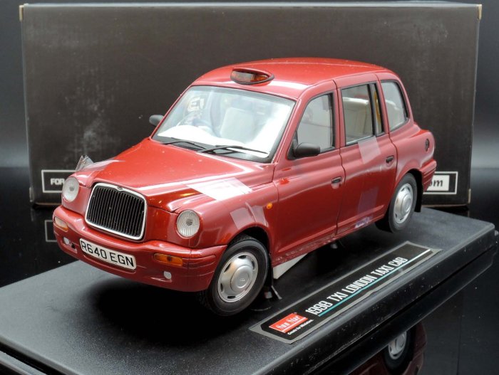 【M.A.S.H】現貨特價 SunStar 1/18 Austin TX1 London Taxi Cab 1998 紅